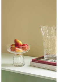 Vază din sticlă lucrată manual (înălțime 19 cm) Aino – Hübsch