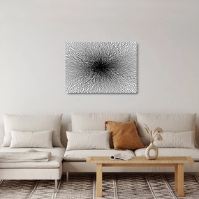 Tablou pe sticlă - Centrul (70x50 cm)