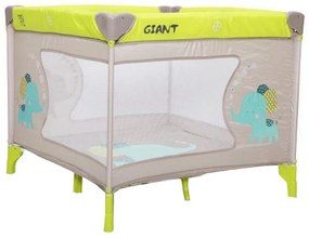 Tarc de joaca portabil pentru interior si exterior NOVOKIDS™ Little Giant , Pliabil, Dimensiuni 93X93X77 cm, Inaltime 77 cm, Geanta transport si