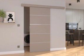 Ușă glisantă montată pe perete BIELLA – 106x205 cm – Cașmir