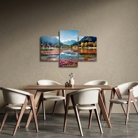 Tablou - Lacul Jasna, Gozd Martuljek, Alpii Iulieni, Slovenia (90x60 cm)