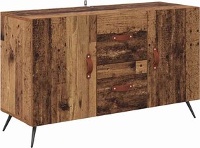 vidaXL Bufet cu sertar Lemn Vechi 100 x 36 x 60 cm Lemn compozit