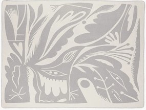 Pătură gri deschis 165x200 cm Lino – noo.ma