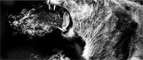 Tablou - Portretul unei leoaice (120x50 cm)
