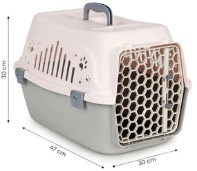 Transportator pentru câini și pisici - roz