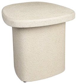 Măsuță auxiliară cu blat cu aspect de marmură 45x56 cm Veda – Dutchbone