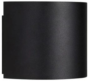 Nordlux - Aplica LED de exterior MILDA, 4,9 W, 230 V, IP44, negru