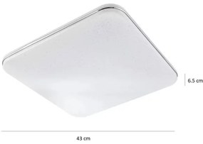 LED Plafonieră dimmabilă SYRIUS cu control la distanță LED/72W/230V