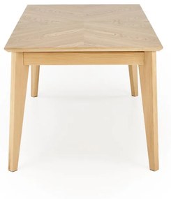 Masa extensibila Edmondo stejar natur/natur L160-240 cm