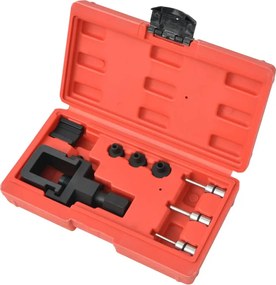 vidaXL Set scule extragere & nituire lanț de motocicletă, 8 piese