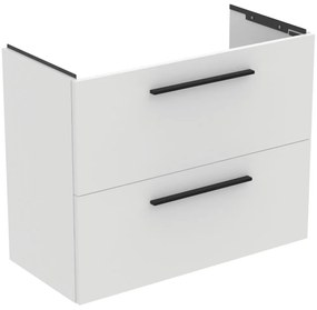 Dulap baza lavoar, 80x38x63 cm, 2 sertare, alb mat Alb mat