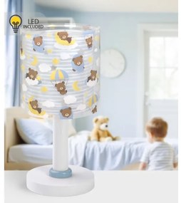 Dalber 41571T - Lampă LED pentru copii BABY TEDDY, 1xG4/4W/230V, albastră