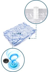 Set pungi depozitare Lamart LT8024 2 piese, 100 x 70 cm