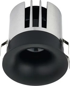 Mini Spot incastrabil LED 10W 3000K Sanco negru