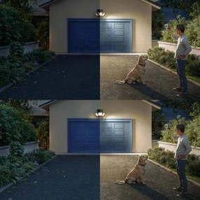 Philips -LED Aplică solară de perete cu senzor ZYREN LED/24,5W/3,7V 2600 mAh 3000K IP65