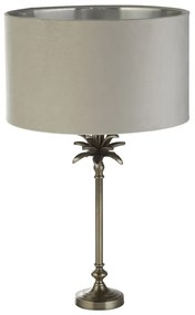 Veioza, Lampa de masa eleganta Palm gri