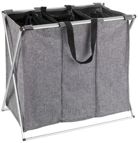 Coş de rufe Wenko Trio, 130 l, gri