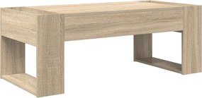 vidaXL Masă de cafea Stejar Sonoma 110 x 50 x 41 cm Lemn compozit