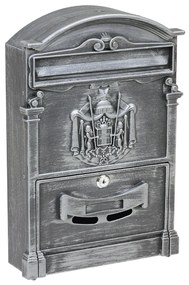 Cutie poștală BK 301, argintie