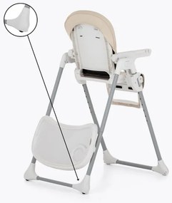 Scaun de masă pentru copii GUSTO roz PETITE&MARS