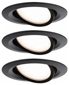 Paulmann 93080 - Set 3x LED 6W IP23, spoturi încastrate COIN, dimabile, 230V