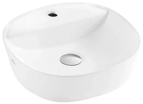Lavoar pe blat alb Invena Parla 40 cm