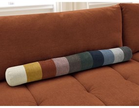 Colțar cărămiziu extensibil/cu spațiu de depozitare (cu colț pe partea dreaptă/în formă de ”L”) Fuji – Bobochic Paris