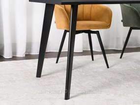 Masă de sufragerie Maui (negru). 1111754