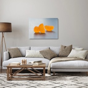 Tablou pe sticlă cu mandarine (70x50 cm)