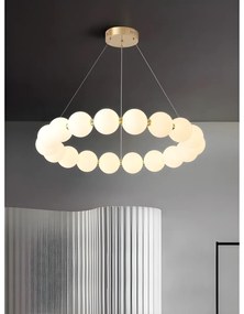 Lustră Nordică Suspendată cu 14 Bile și 40W – Design Modern și Funcționalitate, Model DM3870/14