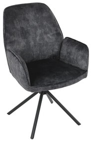 Set de scaune de sufragerie HC-511 BK4, 2 buc.