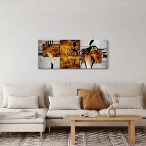 Tablou - Motiv cultura africană (120x50 cm)