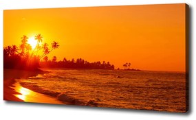 Tablou pe pânză canvas Sunset beach