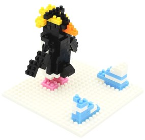 Set construcție Microbricks pinguin 169 piese