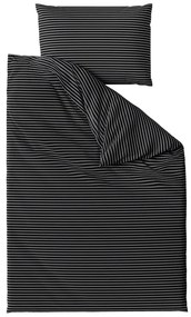 Lenjerie de pat bumbac Alterna neagra