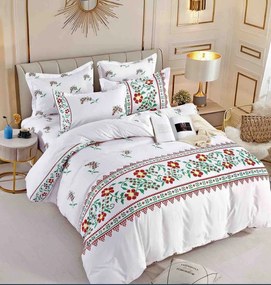 Lenjerie pat dublu, 6 Piese, Finet Premium