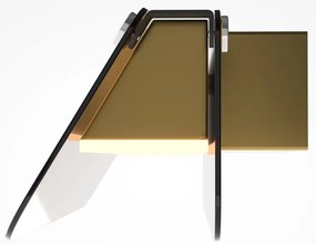 Aplica de perete LED design minimalist Flat, chihlimbar