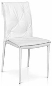 Scaun Solan, structura metalica, piele ecologica - GRI