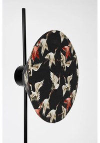 Lampadar negru cu abajur textil (înălțime 158 cm) Jaylee – White Label