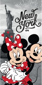 Prosop Mickey and Minnie in New York, 70 x 140 cm