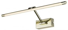 Aplica de perete LED pentru tablou cu brat directionabil DaVinci 48 aurie