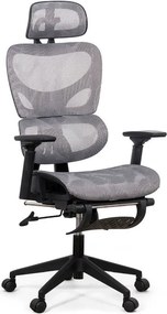 Scaun Ergonomic Multifunctional Cu Suport Lombar SYYT 9508 gri