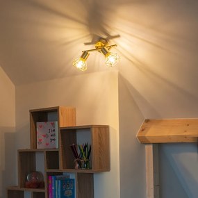 Spot rotativ și înclinabil din alamă inteligent, cu 2 Wifi P45 - Mosh