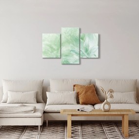 Tablou - Floare verde (90x60 cm)