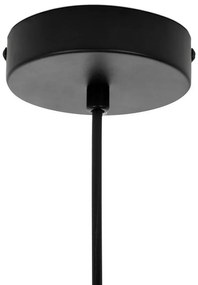 Lustra suspendata LED design minimalist SPINER 19 negru