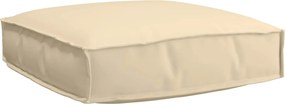 vidaXL Pernă Bej 60 x 60 x 12 cm Material Oxford