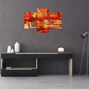 Tablou cu pictură pe pereți (90x60 cm)