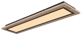 Plafoniera LED Lea 67292D, 24W, 1000lm, lumina calda, IP20, maro+neagra, Globo Lighting