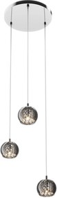 Zuma Line Crystal lampă suspendată 3x42 W crom P0076-03M-B5FZ