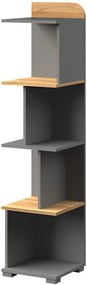 Raft typ CA5 Caryl (deschis grafit + alb lucios + stejar nash). 1040645